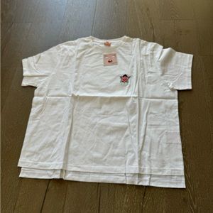 Badgley Mischka original artwork boxy tee